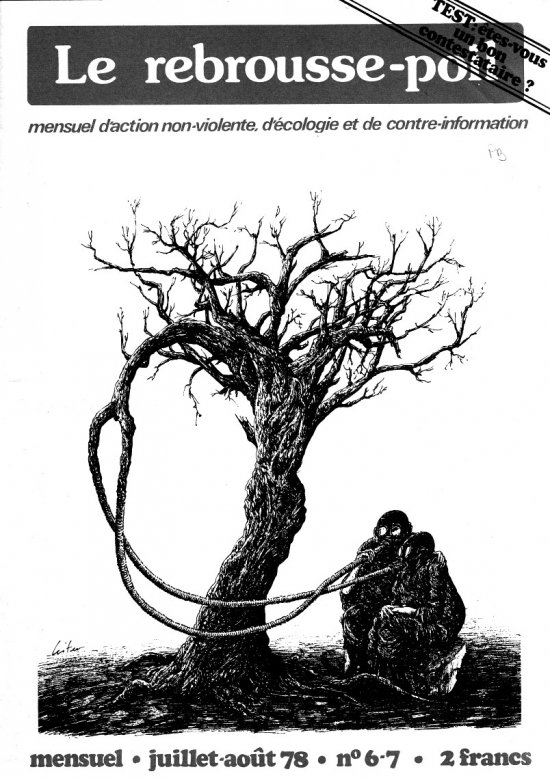 Couverture du Rebrousse-poil avec un dessin de Martial Leiter